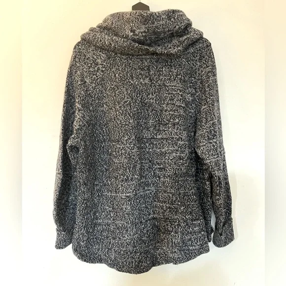 JOIE Size Small Wesley Marble Cowl Neck Sweater - Picture 2 of 3